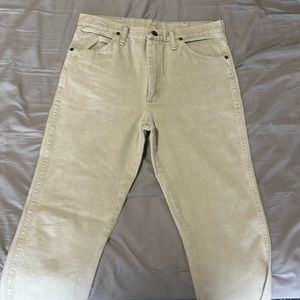 Wrangler - Bootcut Jeans in Tan - 33x30